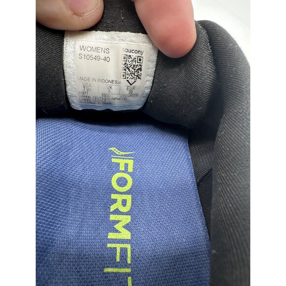 Saucony Guide 13 Running Shoes Womens Size 7W Black Wide Supportive Cushion - Picture 13 of 16